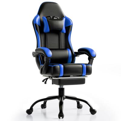 China ALINUNU 2024 PC Racing Gaming Chair Adjustable Leather Reclining and Footrest Included for sale