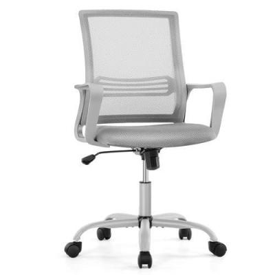 China Ergonomic Home Office Chair Customized Color Swivel Chair with Lumbar Support and Armrests for sale