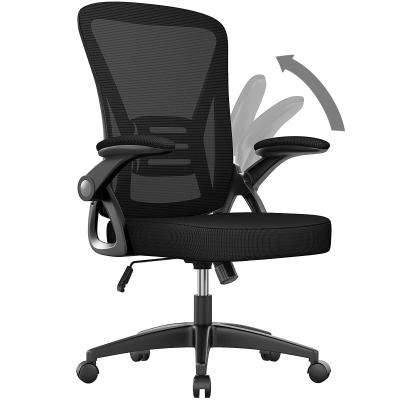 China Modern Design Mid Back Office Chair with Adjustable Height Swivel and Lumbar Support for sale