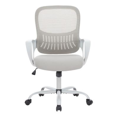 China Materials Mid-Back Task Rolling Home Office Desk Chair with Wheels and Lumbar Support for sale