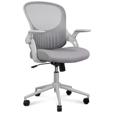 China Mail packing Y Ergonomic Mesh Computer Desk Chair with Lumbar Support and Flip-up Arms for sale