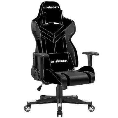 China Synthetic Leather Gaming Racing Swivel Computer Style Ergonomic Lift Chair for Office for sale