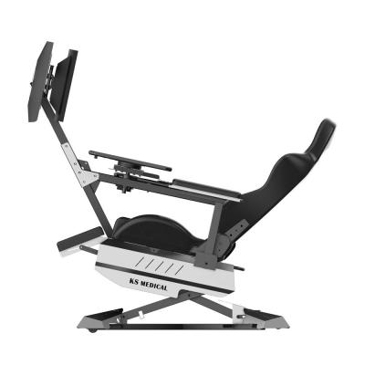 China Metal Cockpit Workstation Recliner Gaming Computer Chair with Zero Gravity Design for sale