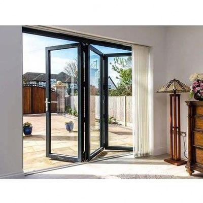 China Modern High Quality Energy Saving Aluminum Alloy Tempered Glass Sliding Door Double Sliding Door for sale