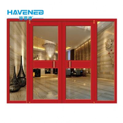 China Sound Insulation Customized Order Best Price Residential Modern Stainless Steel Floor Spring Door for sale