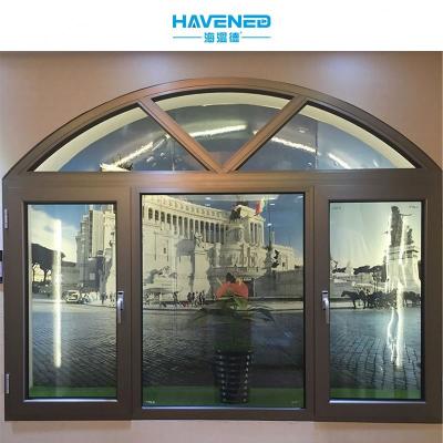 China Factory Direct Sale Aluminum Alloy Inward Window Fixed Inward Cheap Inward Modern Inward Door Opening Window for sale