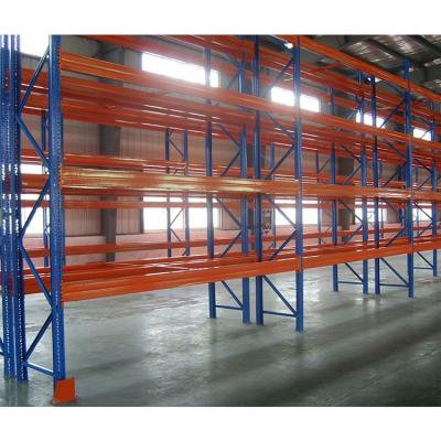 China Corrosion Protection Heavy Duty Warehouse Rack Rack Rack System Warehouse Tire Storage Support Bar For Pallet Rack for sale