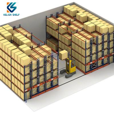 China Corrosion Protection Custom Warehouse Storage Pallet Rack System Adjustable Steel Teardrop Pallet Rack for sale