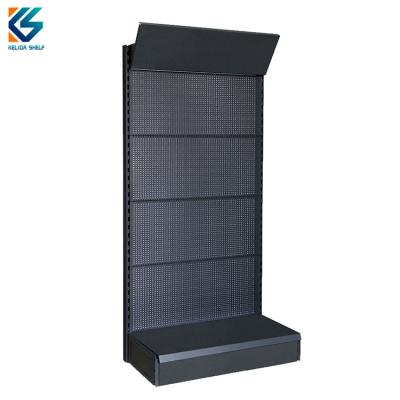 China Single Sided Double Sided Pegboard Display Rack Hardware Tools Show Rack For Home Improvement Stores for sale