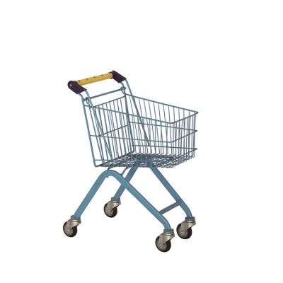 China Popular Foldable Trolley Shopping Cart, Shopping Cart With Stand for sale