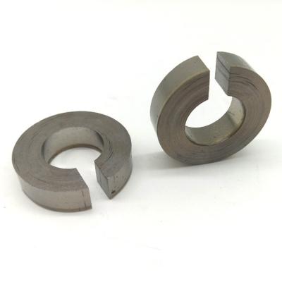 China Motorcycle Magnet Ring Type Soft Magnetic Toroidal Core Yawn Core 2mm Notched for sale