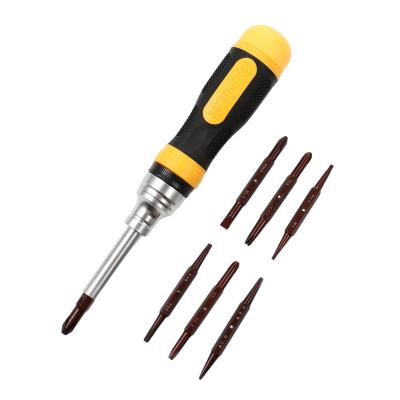 China Comfortable Handle 19pcs Set Screwdriver Mini Screwdriver Set Promotion Screwdriver Set for sale