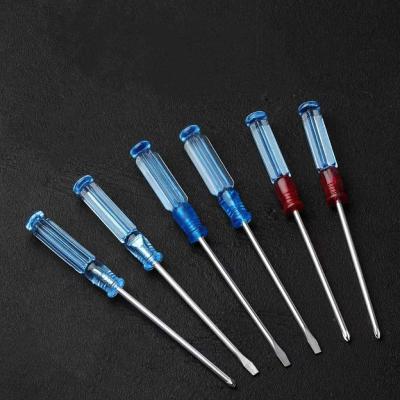 China Cheap Steel Plastic Tilted Screwdriver Driver Home Repair Hardware Comfortable Handle Easy Tools for sale