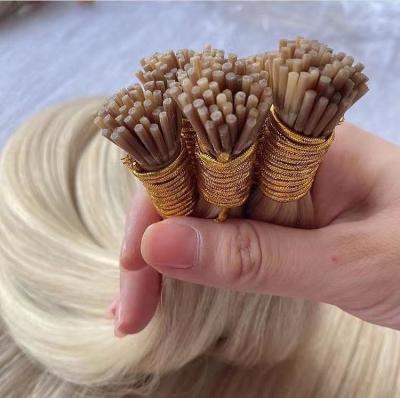 China Curly newcomers I remy loop tip hair extensions seller wholesale unprocessed virgin cuticle lined u tip hair extension for sale