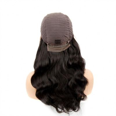 China Newest Hot Selling Body Wave Black And Accept 150% Density Natural Lace Body Wave Hair Dye Wigs for sale