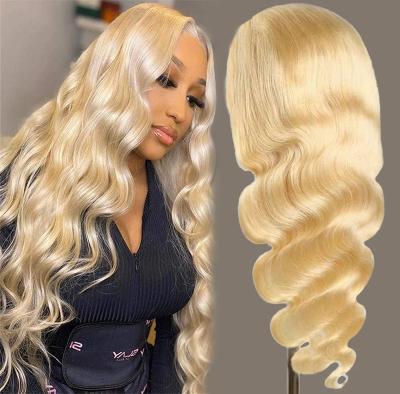 China Hd Wave 13x4 613 Virgin Remy Straight Real Lace Front Wig Hair for sale