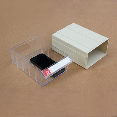 China Recycled Materials Plastic Storage Box With Drawer for sale