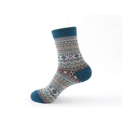 China 100% Cashmere Sustainable Socks Logo Printed Winter Warm Socks made to order for sale