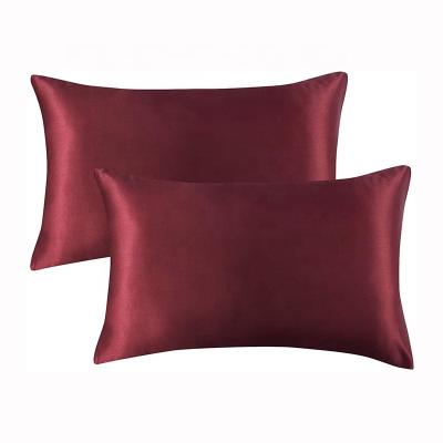 China Anti-Static Custom Luxury Pillowcase 100% Pure Mulberry Silk Pillowcase 16momme/19mm/22mm/25mm Silk for sale