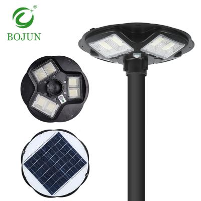 China Outdoor Waterproof Ip65 Garden Warm White 300w 400w 500w SMD Led Solar Garden Light for sale