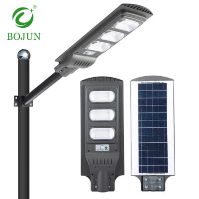 China ROAD 1 year warranty outdoor high lumen 30w 60w 90w 120w 150w all in one led integrated solar street light for sale