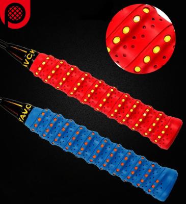 China Customized Premium Tennis Overgrip PU Non-Slip Material Grips Anti-Slip Badminton Overgrips No.23 for sale