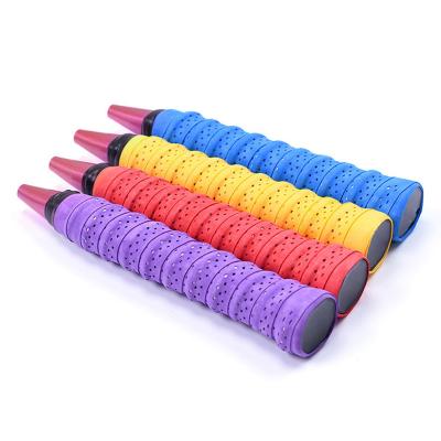 China Badminton Racket Wholesale Overgrip TASTY Badminton Racket 0.6mm Single Pack Badminton Grips for sale