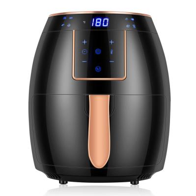 China Hotel Large Capacity 5.7 Quart Less Oil Touch Air Fryer Oven Dishwasher Screen Clean Safe Easy Clean Nonstick Frying Pot LED No Oil And for sale