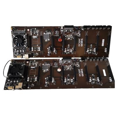 China Desktop ONDA G16 ak2980 K15 B250 D8P 6 8 12 GPU Slots Intel Cards 55MM 65MM 70MM Spacing Motherboard For 3080 3090 Graphics Card for sale