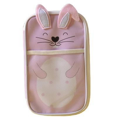 China School Pen Bags 2021 New Style Zipper Cute Best Selling Oxford Pencil Case Multifunctional Custom Canvas Pencil Cases For Girl/Boys Spring Easter for sale