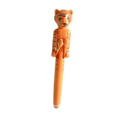 China Novelty Tiger Design Boxing Animal Ball Pen With Many Types for sale