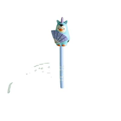 China Toy Custom Eco-Friendly Cartoon Decompression Stationery Squishy Pen Soft Types for sale