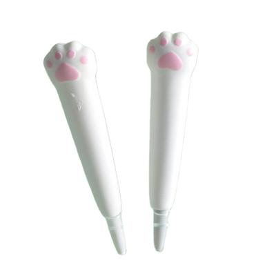 China Hot Sale Cute Cartoon Cat Paw Toy Pens Desktop Soft Squishy Promotional Gifts for sale