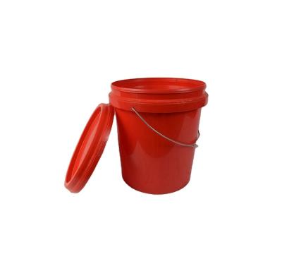 China New type pp top sale household bucket with handle wholesale plastic bucket for sale