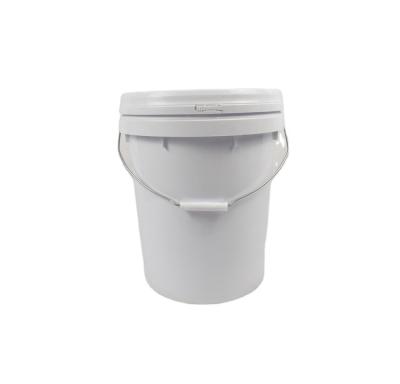 China Widely used top quality cheap pp plastic pp buckets 20l with lids for sale