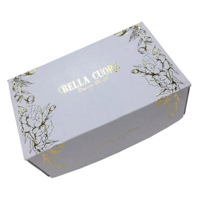 China Recycled Materials Hollow Out Reinforce Double Sided Core Pit Paper Bronzing Airplane Box Printing Gift Ad Box for sale