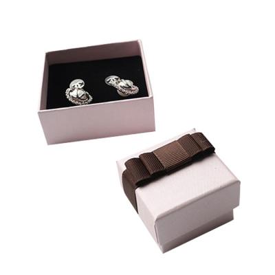 China Luxury Romantic Custom Jewelry Packaging Rose Materials Recycled Jewelry Paper Box for sale