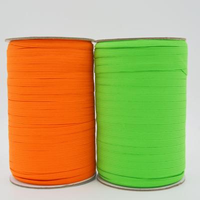 China Elastic 6mm color elastic, off the shelf, Pantone color card all colors can be customized, high quality elastic designer elastic bands for sale