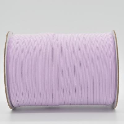 China Elastic custom 6mm thickened color, Pantone color card all colors can be customized, elastic belt elastic band webbing for sale