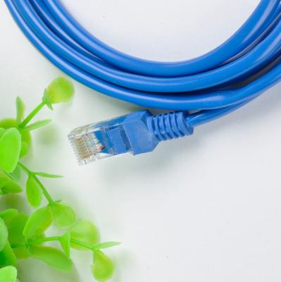 China Multimedia 1M 2M 3M 5M 10m Blue Rj 45 CAT6 24AWG Computer/Multimedia Wiring/Ethernet Lan Network Computer Patch Cable for sale