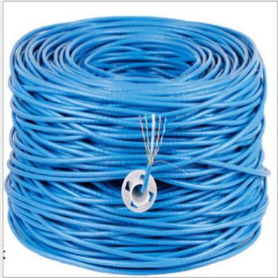 China Computer / Network Cable / Ethernet Cable System Cable Cat6 Multimedia Cables 0.5mm CCA Coiled For Internet for sale