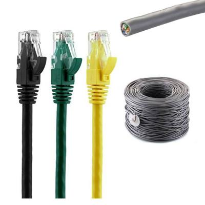 China Telecommunication Advantage Product Utp Cat5e Lan Cable Plenum Patch Cable for sale