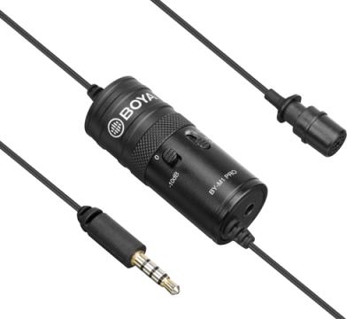 China Economic Best Selling By-m1 Camera and Button Battery 3.5mm Lavalier Microphone for sale