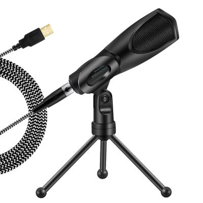 China Economic Factory Directly Supply Condenser Microphone Gaming Microphone Cardioid Usb Microphone for sale