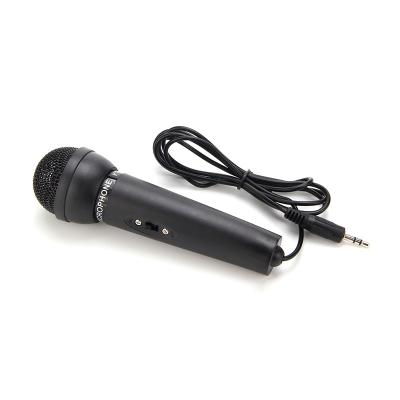 China Cheaper Economic Handheld Microphone Computer and Desktop Microphone 3.5mm Plug Computer Microphone 3.5mm for sale