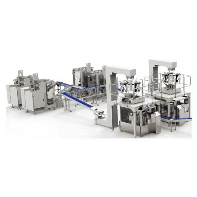 China Multifunctional Food Packaging Machinery Cam Series Bag Feeding And Packaging Machine for sale