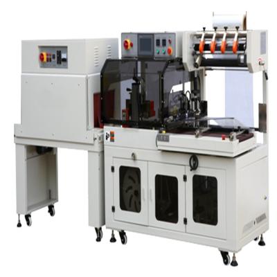 China Automatic Food Side Shrink Paper Wrapping Machine Wrapping Film Heat Shrink Sealing Machine for sale