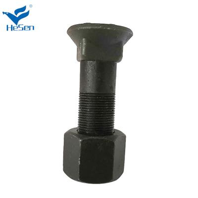 China Crawler Excavator Dozer Cutting Edge Bolts 5J4773 12.9 Grade Blade Bolt Plow Bolt And Nut for sale