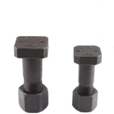 China Retail HESEN 12.9 Block Bolt Tooth Spare Parts For Excavator for sale