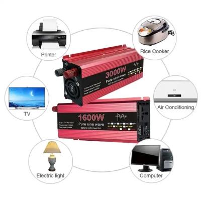 China Pure Sine Wave Inverter 1000W-3000W DC To AC 220V Power Inverter Family RV Converter For Outdoor Activites Emergency Charging 290*120*70 for sale